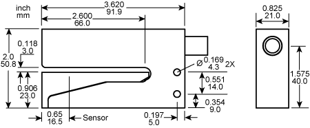 Sensor ultrasónico de etiquetas (LRD8200)