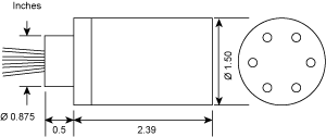 U38 Air-Cooled Dimensions