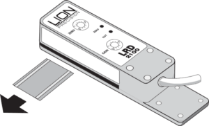 Adjusting the LRD2100 Step 1