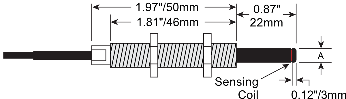 Thread Detection Probe Mechanical Detail